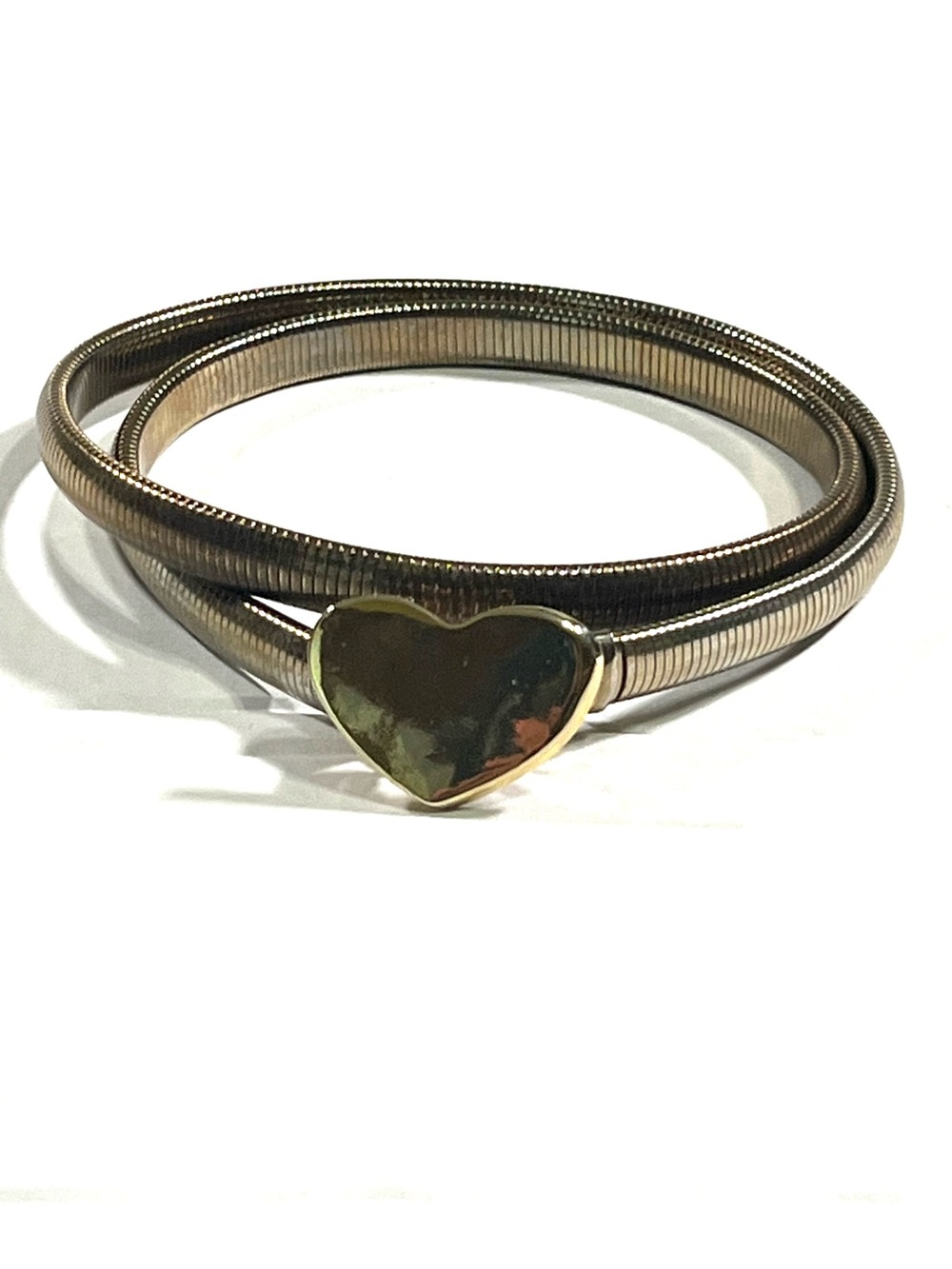 Gold Heart Wrap Belt - Women's Fashion Accessory